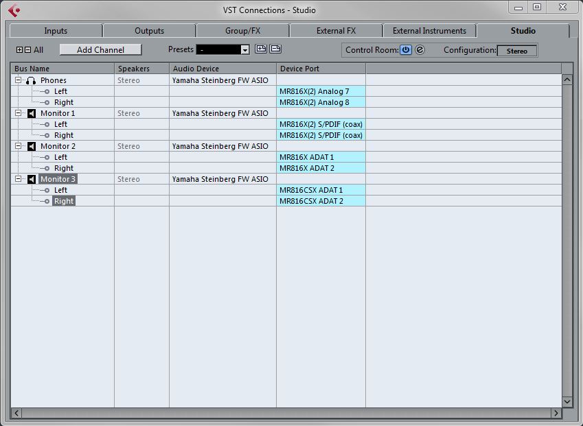 MR816: Monitoring without latency – Steinberg Support
