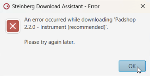 Steinberg Download Assistant - Error.png