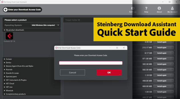 Steinberg Download Assistant Guide Video Thumbnail
