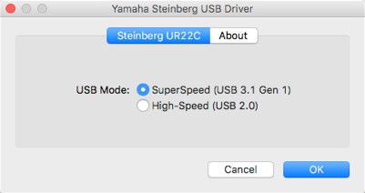 Ur C Interrupciones De Audio En El Modo Superspeed Usb 3 1 Gen 1 Steinberg Support