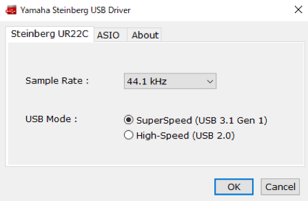 Настройка yamaha steinberg usb driver