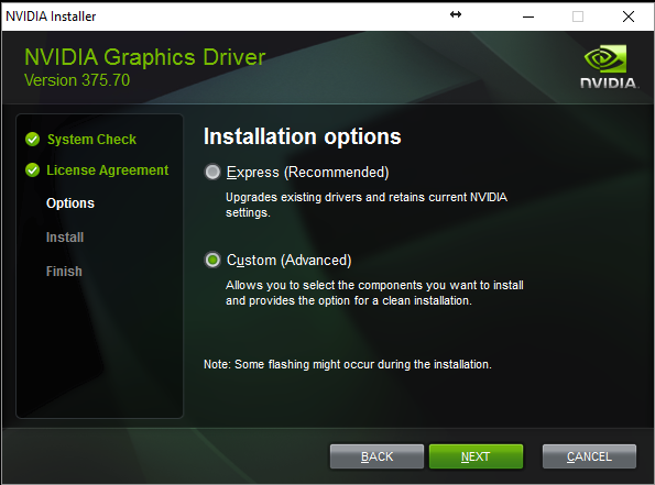 Nvidia 375.70 online driver